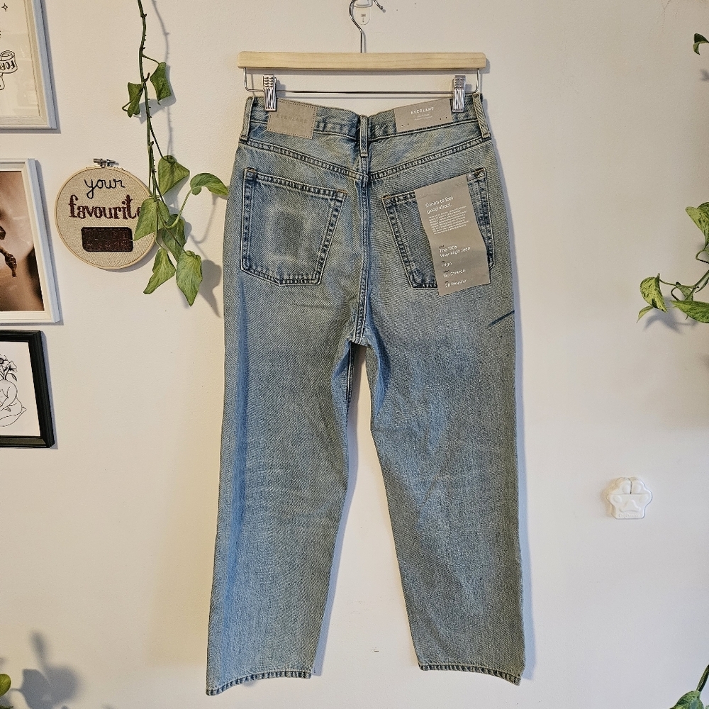 NWT Everlane The 90's Way High Painter Jeans - Picture 8 of 8